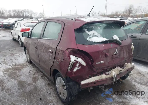 2023 Mitsubishi Mirage Es/Le z USA, uszkodzony, nr VIN ML32AUHJ1PH004308